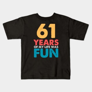 61st birthday Kids T-Shirt